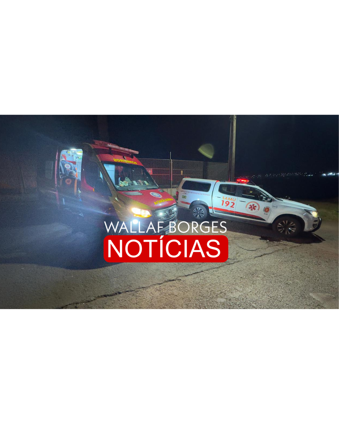 Motociclista Supostamente embriagado sofre queda no Contorno Sul e tem graves traumas no rosto em Maringá