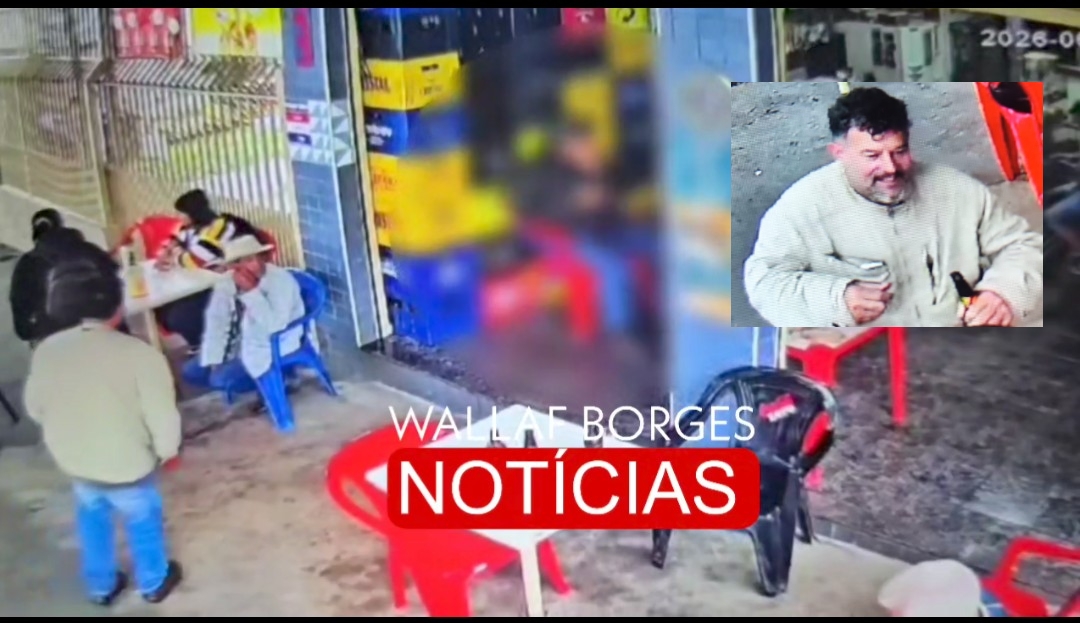 Câmeras de segurança registram momento em que homem é morto a facadas em bar de Maringá