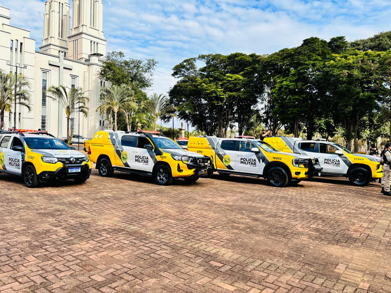 Operação Omnis reforça segurança em 116 municípios do Noroeste do Paraná com mais de 300 policiais
