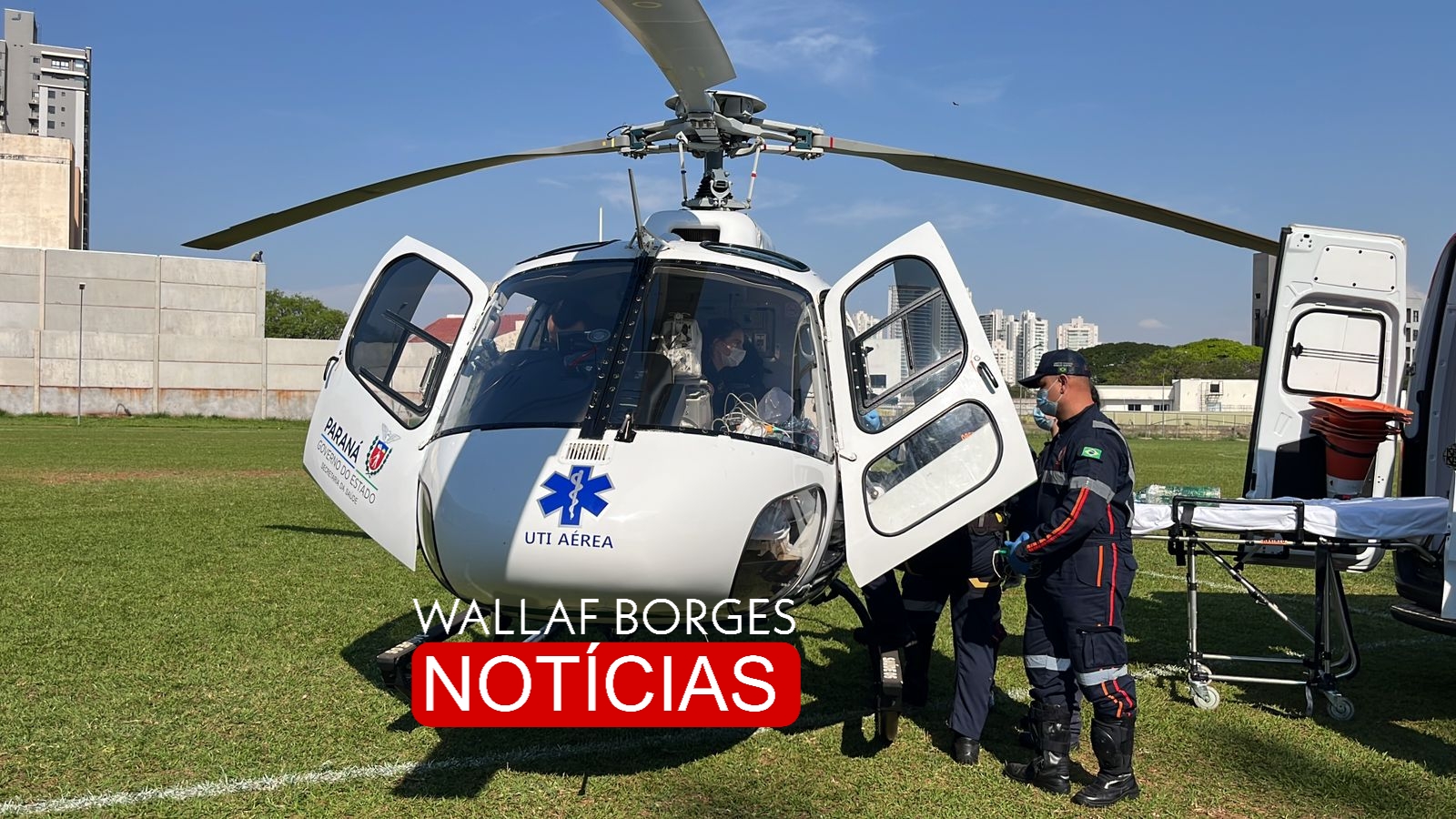 Jovem de 25 anos sofre trauma craniano grave em acidente no perímetro urbano de Marialva
