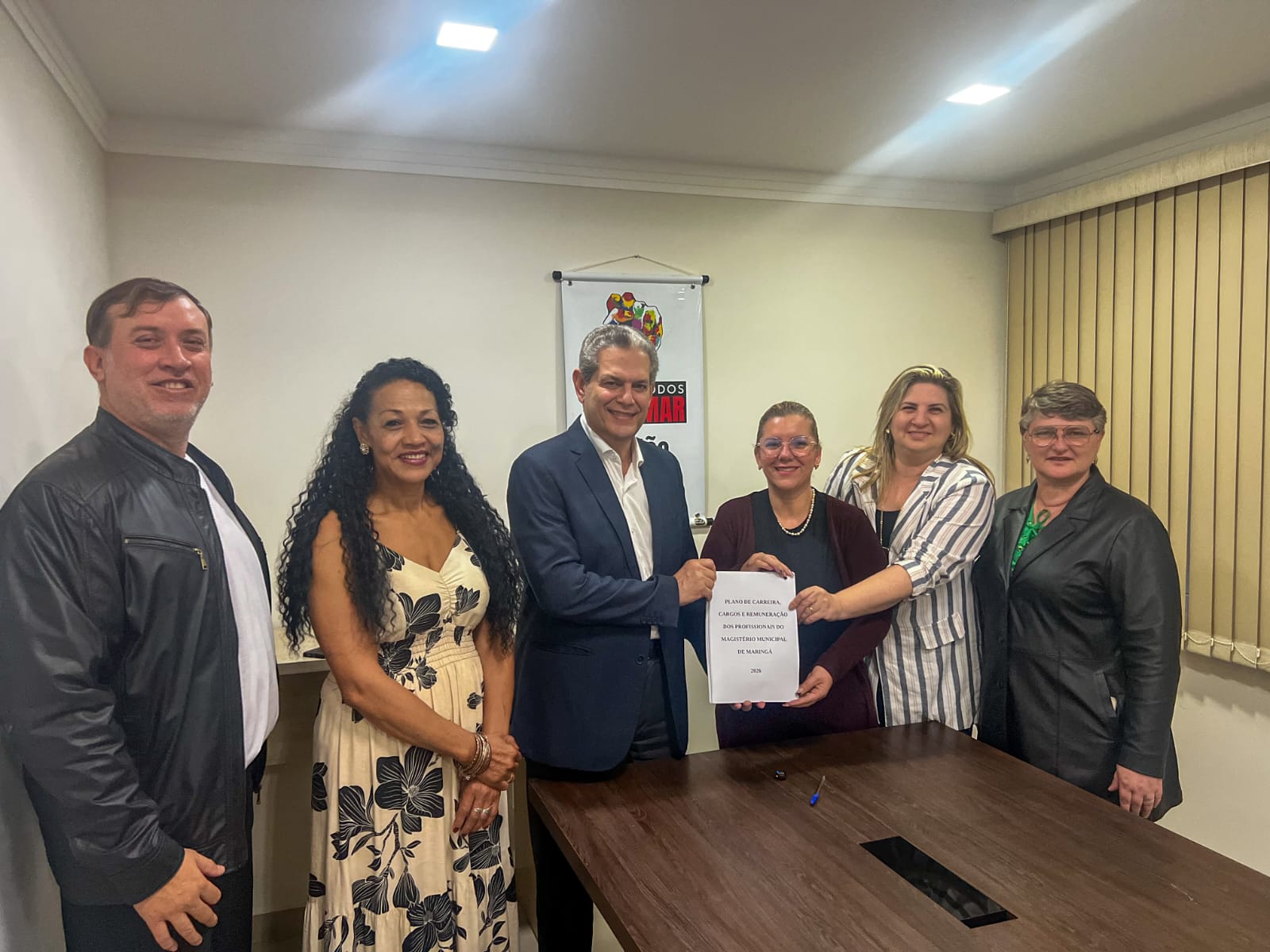Gestão Municipal Entrega Proposta do Novo Plano de Carreira do Magistério ao Sismmar