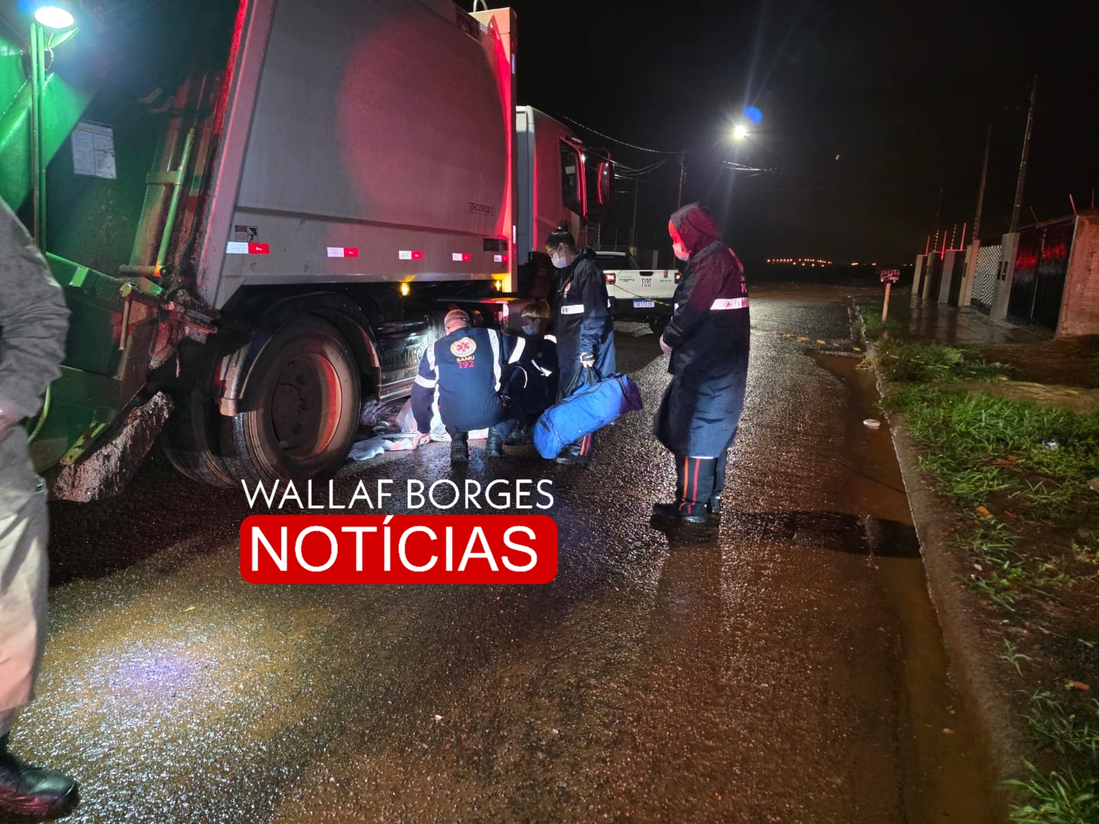 Tragédia em Sarandi: trabalhador morre atropelado pelo próprio caminhão durante coleta