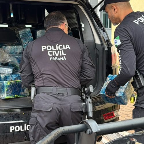Polícia Civil incinera mais de 500 quilos de drogas apreendidas em Cascavel