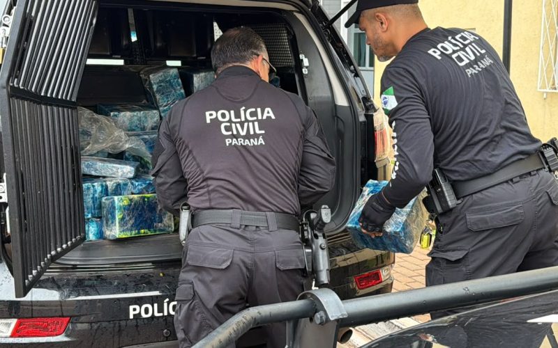 Polícia Civil incinera mais de 500 quilos de drogas apreendidas em Cascavel