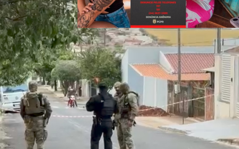 Dog-dog morre em confronto com policiais após invadir residência durante fuga em Mandaguari