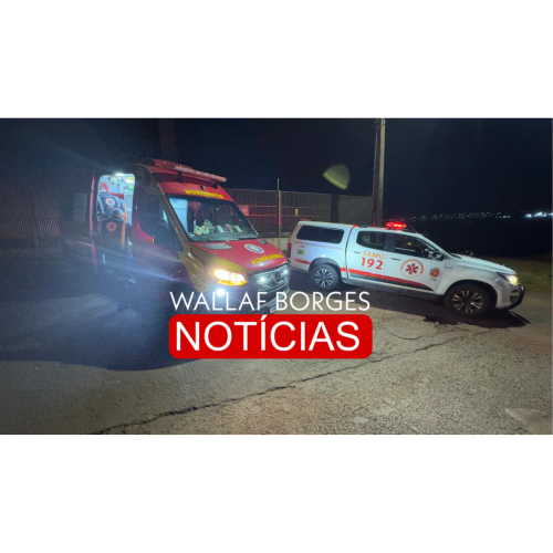 Motociclista Supostamente embriagado sofre queda no Contorno Sul e tem graves traumas no rosto em Maringá
