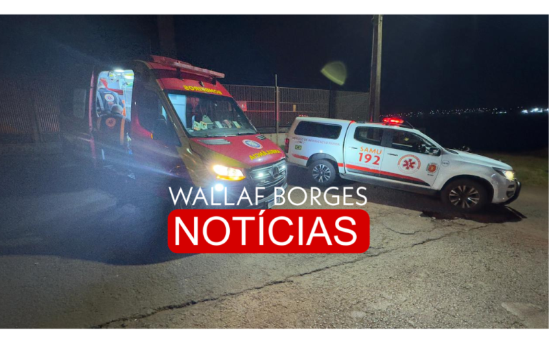 Motociclista Supostamente embriagado sofre queda no Contorno Sul e tem graves traumas no rosto em Maringá