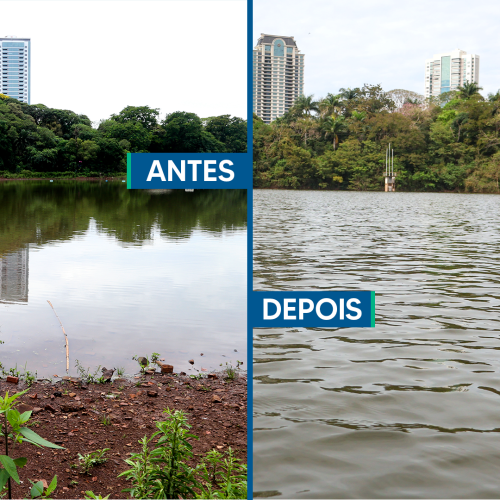 IAM mantém o acompanhamento das condições de captação de água da chuva e analisa o nível do lago por meio de três réguas de registros de precipitação