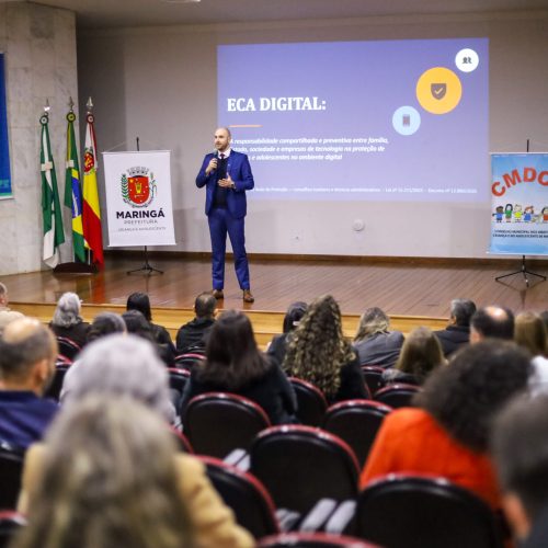 Prefeitura promove capacitação sobre o ECA Digital para fortalecer proteção de crianças e adolescentes