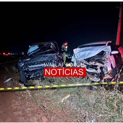 Grave acidente na Estrada Santa Fé deixa um  morto e um ferido em Marialva