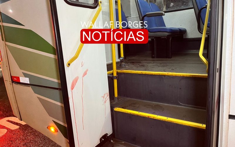 Passageiro é assassinado com múltiplas facadas dentro de ônibus em Maringá; suspeito foge após ataque