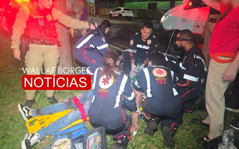 CENAS FORTES: Homem é espancado brutalmente e fica em estado gravíssimo em Maringá