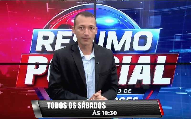 É estreia! Resumo Policial com Wallaf Borges estreia no próximo sábado na Rede Cinturão Verde TV, Canal 10.1