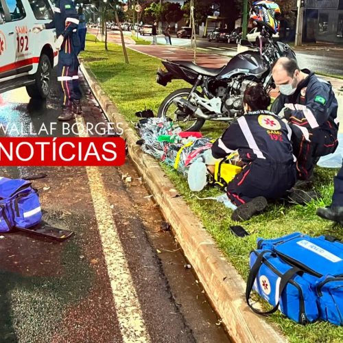 Motorista com CNH suspensa causa grave acidente e motociclista é intubado em estado gravíssimo