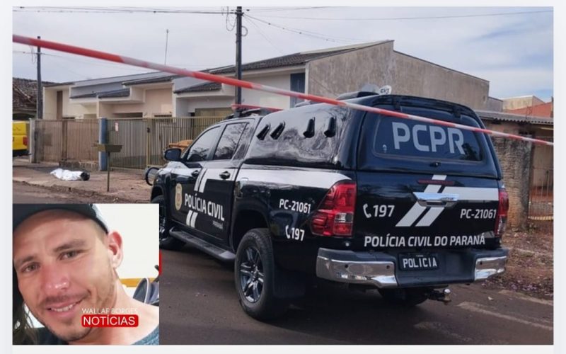 Execução em Mandaguari: homem é morto a tiros enquanto levava o filho à escola; suspeito é preso em Maringá