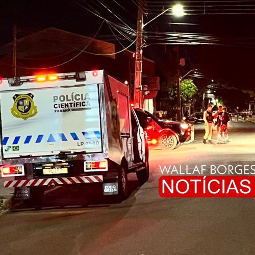 Homem é executado com mais de dez tiros no Conjunto Hermann Moraes Barros, em Maringá