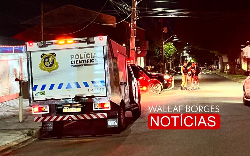 Homem é executado com mais de dez tiros no Conjunto Hermann Moraes Barros, em Maringá