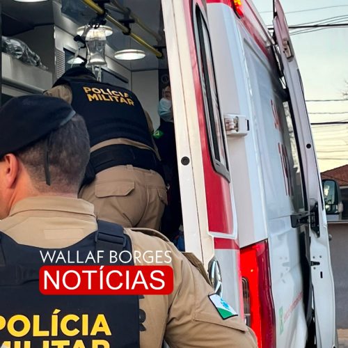 Homem é baleado na perna na Vila Operária e socorrido pelo SAMU em Maringá