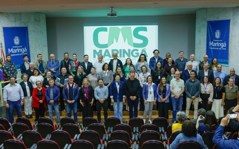 Novos Conselheiros Municipais de Saúde de Maringá Tomam Posse para o Mandato 2026/2030