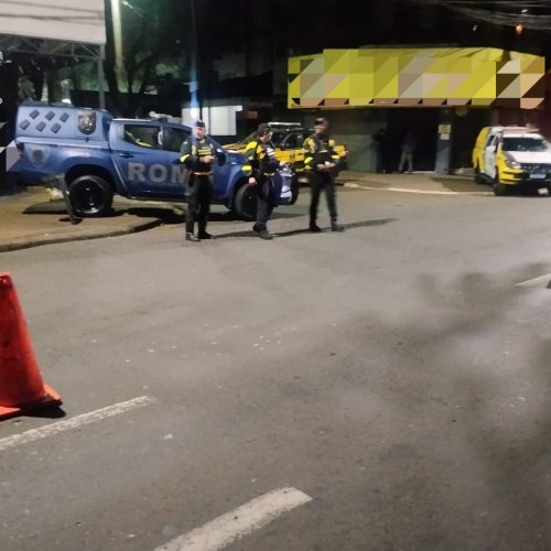 Operação conjunta entre GCM, PM e SEMOB reforça fiscalização no trânsito e resulta em 61 abordagens em Maringá