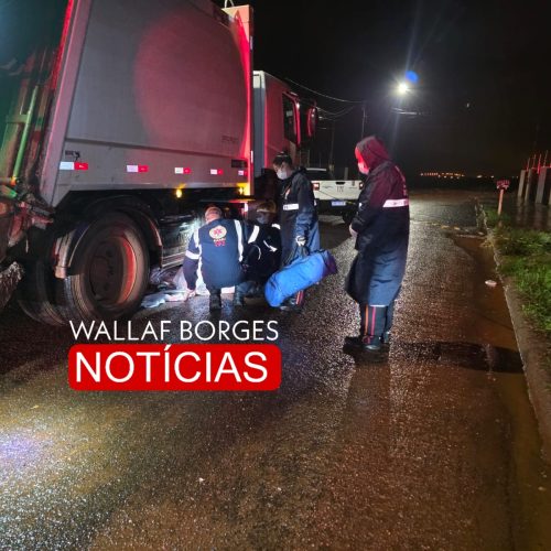 Tragédia em Sarandi: trabalhador morre atropelado pelo próprio caminhão durante coleta