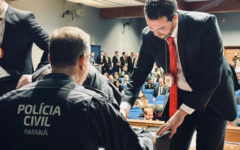 73 novos policiais civis tomam posse e reforçam o efetivo da PCPR